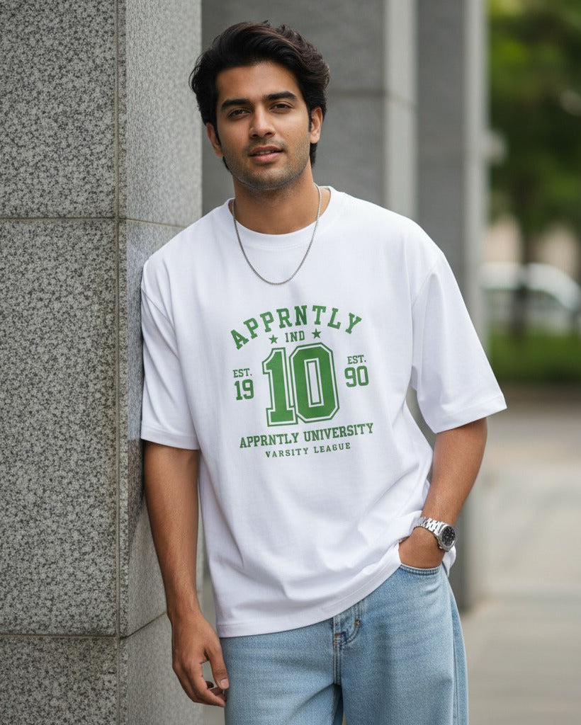 Apprntly University Oversized Tee